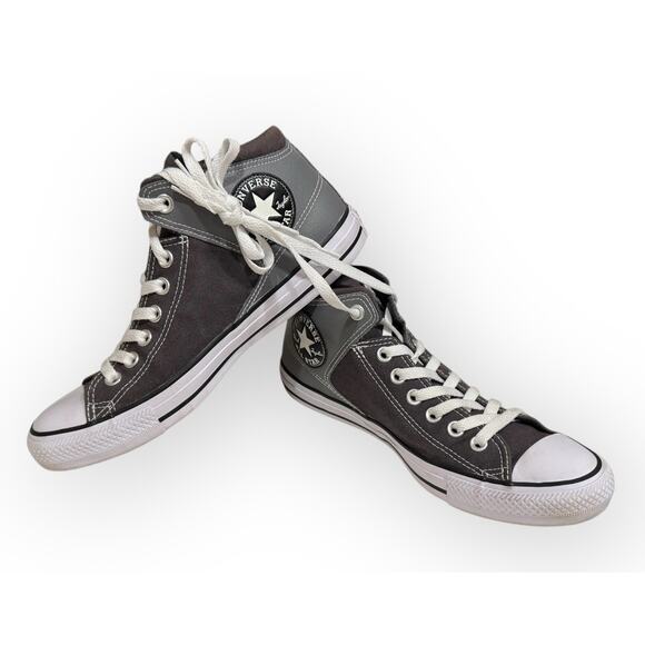 Converse Mens Size 8 Chuck Taylor All Star 154841C Gray Running Shoes Sneakers - Picture 12 of 16